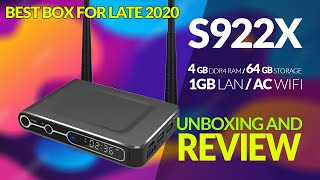 S922X Hexacore Android TVBOX  Unboxing And Review [upl. by Ailenroc]