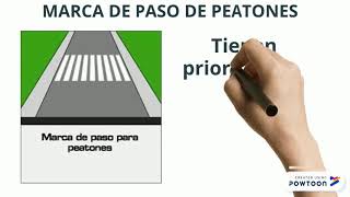 TEMA 5 MARCAS SOBRE EL PAVIMENTO O MARCAS VIALES CLASEDETEORIA AUTOESCUELASENBILBAO IKASTEK [upl. by Merc505]