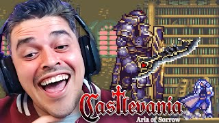 Castlevania Aria of Sorrow  Minha Primeira Vez Jogando 2 [upl. by Hsiwhem59]