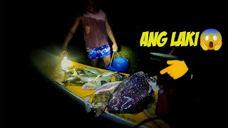 Inabutan kami ng ulan habang sumisisid  Night Spearfishing [upl. by Bianchi]