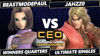 CEO 2024  BeastModePaul Hero Vs Jahzz0 Ken Smash Ultimate  SSBU [upl. by Hannavahs42]