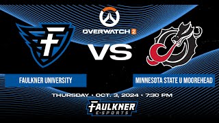 Overwatch 2 Faulkner vs Minnesota State at Moorehead 10324 [upl. by Trebreh]