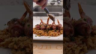 Amazing Bacon Wrapped Shrimp  Shrimp Brochette Recipe Shrimp Cajun Bacon Shorts [upl. by Pomeroy]