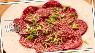 Rote Beete Carpaccio  Cooking Tips Spezial [upl. by Kceb]