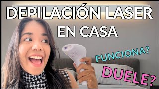 DEPILACIÓN LASER EN CASA l FUNCIONA  Mi experiencia [upl. by Nyrual]