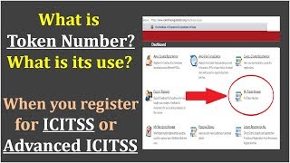 What is Token Number when you register for ICITSS or Advanced ICITSS [upl. by Ahtiuqal]