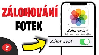 Jak ZÁLOHOVAT FOTKY na iPhonu  Návod  iPhone  Telefon  Záloha fotek [upl. by Anairda]