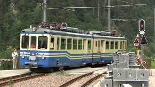 Centovalli Bahn FART  SEFT  Historischer Zug und Standardverkehr zwischen Locarno Intragna Camedo [upl. by Florina140]