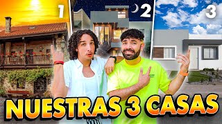 RECORRIDO POR NUESTRAS 3 CASAS  PLACES Ep04  LOS RULÉS [upl. by Nedroj623]