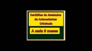 Professores SP  Certidões de atestados de antecedentes criminais a cada 6 meses atribuicao2025 [upl. by Lemrahc]