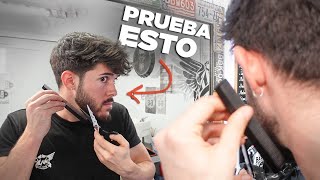 COMO ARREGLARTE LA BARBA CON TIJERAS  Arreglo de barba [upl. by Ecirtemed669]