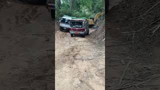 truckland offroad trucks bigtruckdriver automobile shortvideo roadbuilding [upl. by Nylirem132]