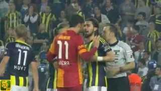 Volkan Sabri Kavgası Kırmızı Kart Fenerbahçe 2 1 Galatasaray [upl. by Auj381]