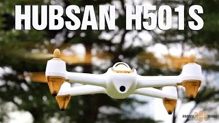 Hubsan H501S X4 FPV Drone Review English Part 2 [upl. by Nehpets]