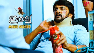 Eecha Malayalam Movie  Can animals take revenge against humans  Nani  Samantha  Sudeep [upl. by Durno]