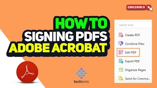 How to signing pdfs on adobe acrobat 2024 [upl. by Asserak]