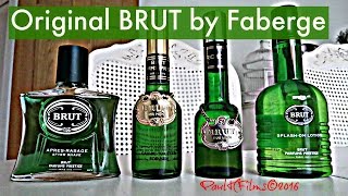 Original BRUT Aftershave by Faberge [upl. by Yrrek]