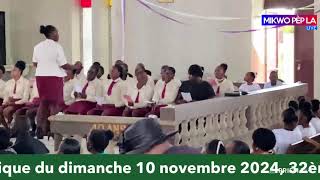 Célébration eucharistique du dimanche 10 novembre 2024 32ème semaine ordinaire année B [upl. by O'Donnell290]