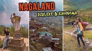 NAGALAND  DZULEKE amp KHONOMA  Travelling in NorthEast India  Indian Travel vlogs [upl. by Gypsy58]