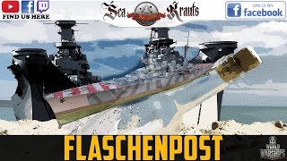 Flaschenpost  Wows Zukunft Teil2  Abruzzi Supertest WorldofWarships SeaKrauts [upl. by Zeuqram]