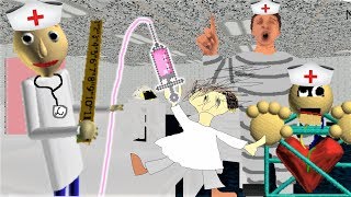 BALDI GOES TO MEDICAL SCHOOL  Baldis Basics MOD Baldis Hospital [upl. by Av632]