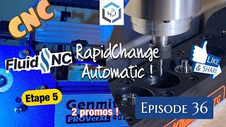 RapidChange tout auto avec FluidNC [upl. by Zurheide177]