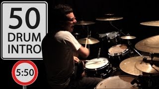 Vadrum Intro Medley 50 Drum Intros in 550 [upl. by Nauaj]