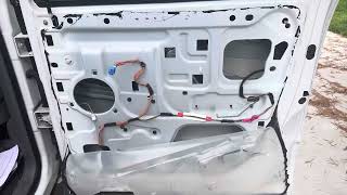 2007 Dodge 3500 Megacab Door Harness Replacement [upl. by Lanod]