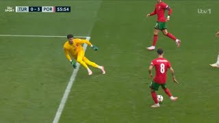 Bruno Fernandes Goal vs Turkey Ronaldo with an UNSELFISH Assist Turkey vs Portugal 03 Euro 2024 [upl. by Abrahan]