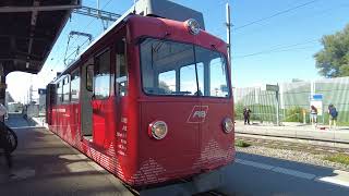 Bergbahn Rheineck–Walzenhausen RhW 10 July 2022 12 4K [upl. by Noorah901]