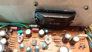 Riparazione amplificatore vintage Rotel RA 414 parte 1 [upl. by Bernt]