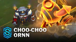 Choochoo Ornn Skin Spotlight  PreRelease  PBE Preview  League of Legends [upl. by Casanova]