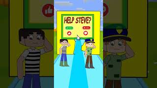 Steve Prisoner can Kiss Alex Police animation funny funny [upl. by Beulah]