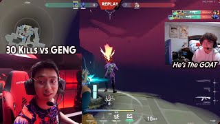 Shanks Praising PRX f0rsakeN’s Insane NEON Performance vs GENG  Radiant Asia Invitational [upl. by Savanna]