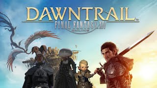 Final Fantasy 14 The Misadventures of SmuTombi amp Myrddin in Dawntrail 70  quotDawntrailquot Intro [upl. by Setarcos]