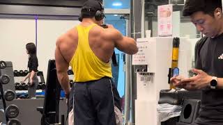 Back workout 등 운동 за нурууны дасгал орууллаа дагаад хийгээрэй🚀🚀🚀🚀 [upl. by Yrem]