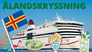 Ålandskryssning med Cinderella till Mariehamn  Viking Line Casanovas uppträder i Etage [upl. by Nadya]