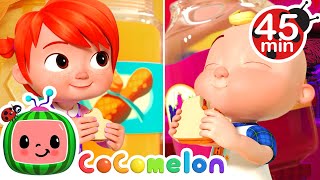 Peanut Butter Jelly Song  Cocomelon  Nursery Rhymes  Colors for Kids [upl. by Odlanier313]