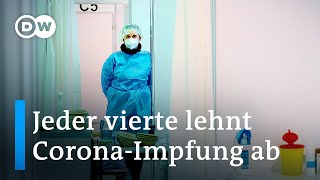 Impfkampagnen treffen auf Impfskeptiker  CoronavirusUpdate [upl. by Ayrb]