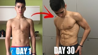 200 PUSH UPS A DAY FOR 30 DAYS CHALLENGE  Epic Body Transformation [upl. by Einnok]