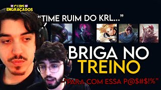 NICKLINK TRETA E É CANCELADO PELO TIME BUEIRO TOMA DE GRAÇA  LEAGUE OF LEGENDS [upl. by Yorztif]