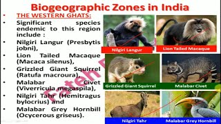 Topic9  Biogeographic Zones in India  Ecology amp Environment for UPSC and State PSC [upl. by Newcomer]