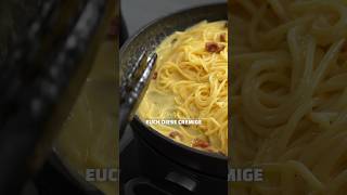 Spaghetti Carbonara wie in Italien 🇮🇹🍝 [upl. by Atekan]