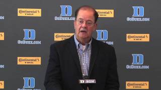 Cutcliffe says team is scraping and fighting to win but growing [upl. by Yuille399]