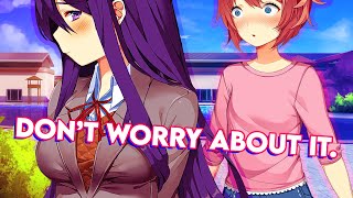 Why Does Yuri Have a Whip  Yuri and Sayoris Road Trip DDLC Fan Mod  Spaghetto [upl. by Harac]