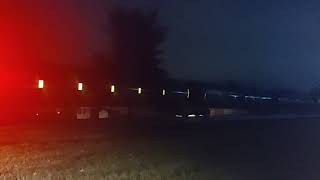 2 former Union Pacific locomotives hauling a westbound manifest train in Coshocton [upl. by Noella625]