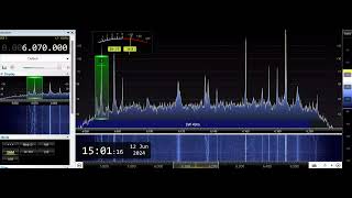 CFRX CFRB relayToronto ON Canada 6070kHz 61224 0659UTC  CFRB News [upl. by Anauj615]