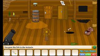 Super Sneaky Pirate Room Escape Walkthrough [upl. by Tonye]