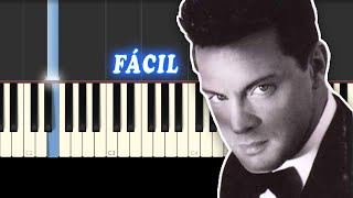 Por Debajo de la Mesa  Luis Miguel  Piano Tutorial  Fácil [upl. by Sibby184]