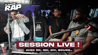 SESSION FREESTYLE avec RK Isk DRK2BINKS DIV 100 Visages PlanèteRap [upl. by Giverin]